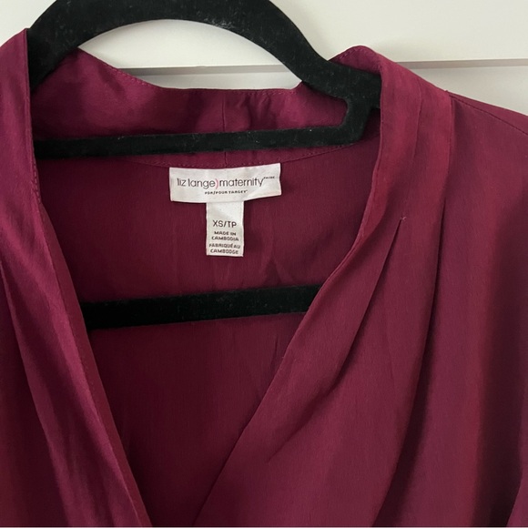 Liz Lange Maternity Blouse - Picture 2 of 5